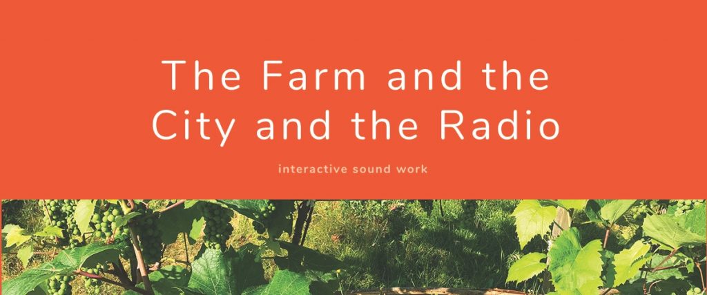 The Farm and the City and the Radio project